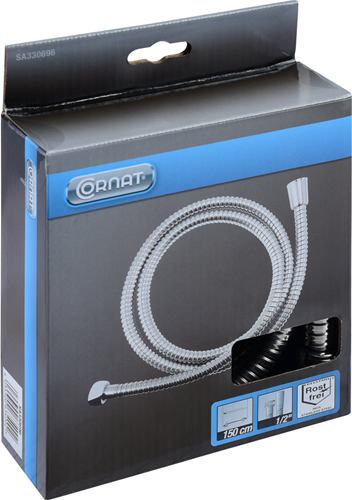 Cornat flexible de douche océan-plus 1 2x1m50 inox - sa330696