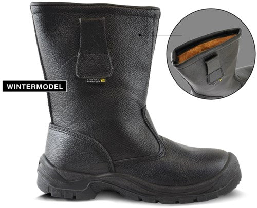 Safeet monza bottes de travail hautes s3 | noir | taille 39 - 8719388008790