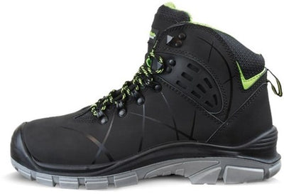 Chaussure de travail Safeet larvik haute noir s3 | gris noir | taille 36 - 8719388016153