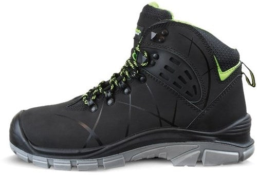 Chaussure de travail Safeet larvik haute noir s3 | gris noir | taille 46 - 8719388016252