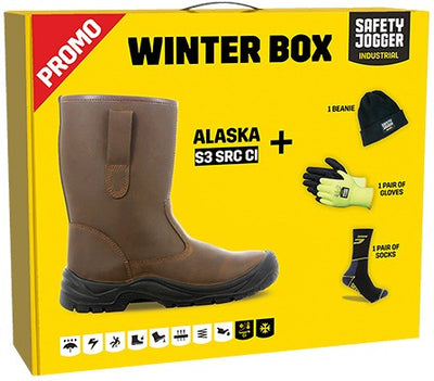 Ty Safe Jogger alaska boot s3 boîte d'hiver | marron | taille 38 - 00.118.068.38