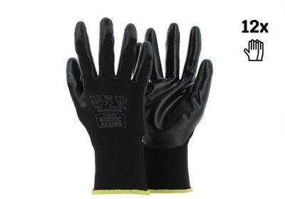 Ty gants de jogging sécurisés superpro 4121x | noir | taille 9 - 00.118.107.09