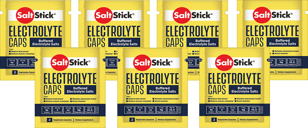 Pack test de bouchons d'électrolyte Saltstick 7x4,4g