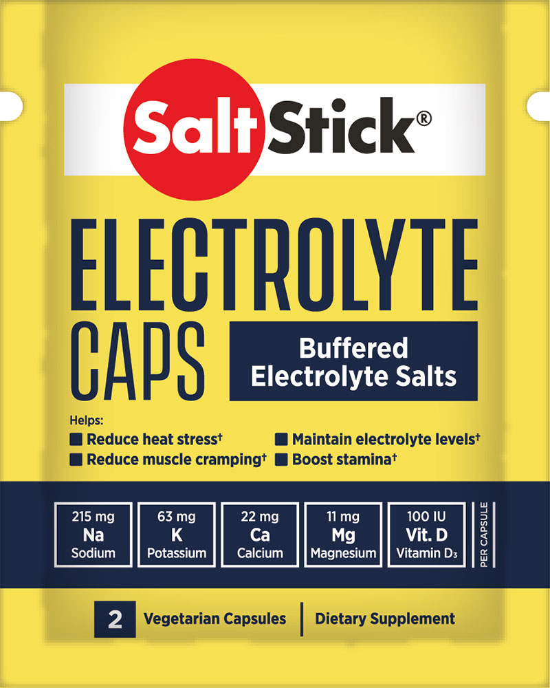 Pack test de bouchons d'électrolyte Saltstick 7x4,4g