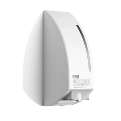 Distributeur intelligent de nettoyant pour sièges de toilettes Satino blanc 100x120x290 mm