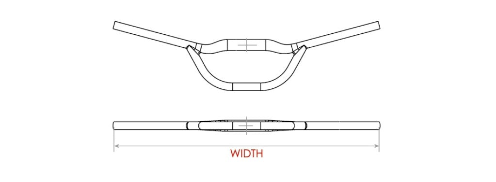 Satori Satori Aero Ø31,8 mm b = 700 mm Matt Black