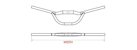 Guidon Satori Satori Aero Ø31,8mm / L=700mm noir mat