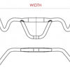 Satori Envoyer MTB Firebird Ø31,8 mm 440 mm Matt Black