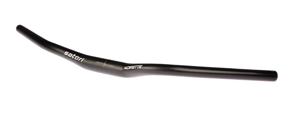 Satori Noirette de direction Bend 31,8 mm noir mat 630 mm (vélo électrique)