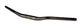 Envoyer Wien Ø31,8 b = 640 mm, 35 ° Bent - Matt Black