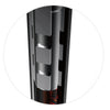 Tige de selle Satori xopic 2 suspension, ø31,6 350mm, noir mat