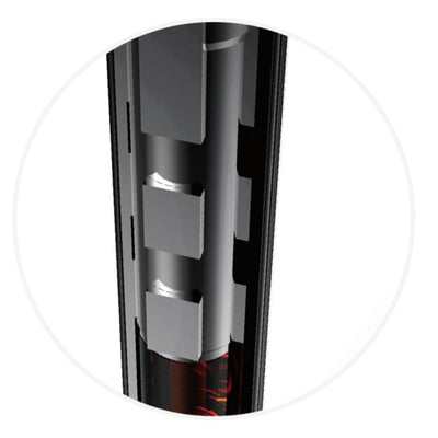 Tige de selle Satori xopic 2 suspension, ø31,6 350mm, noir mat