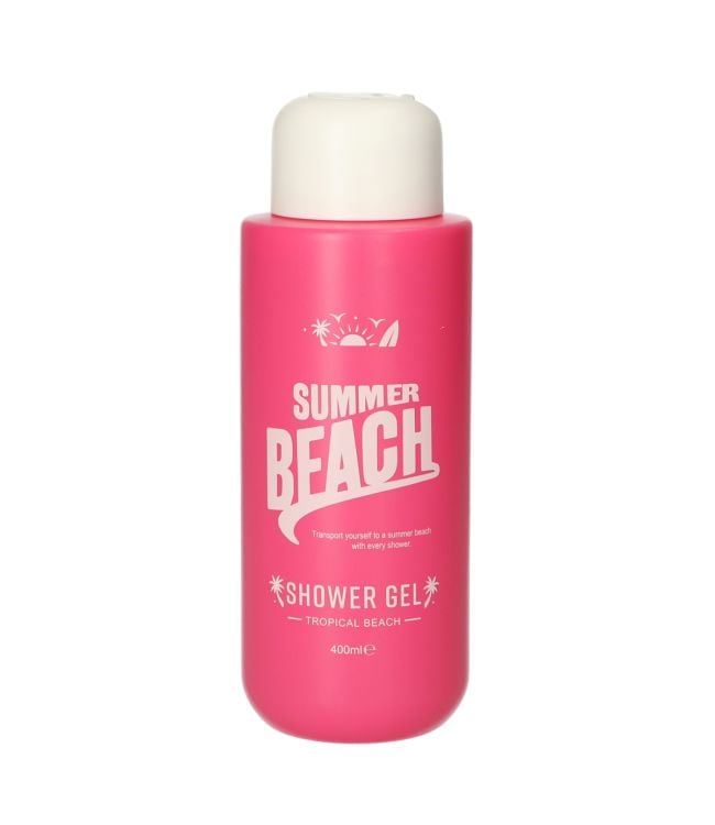Gel de douche de plage d'été plage tropicale 400 ml