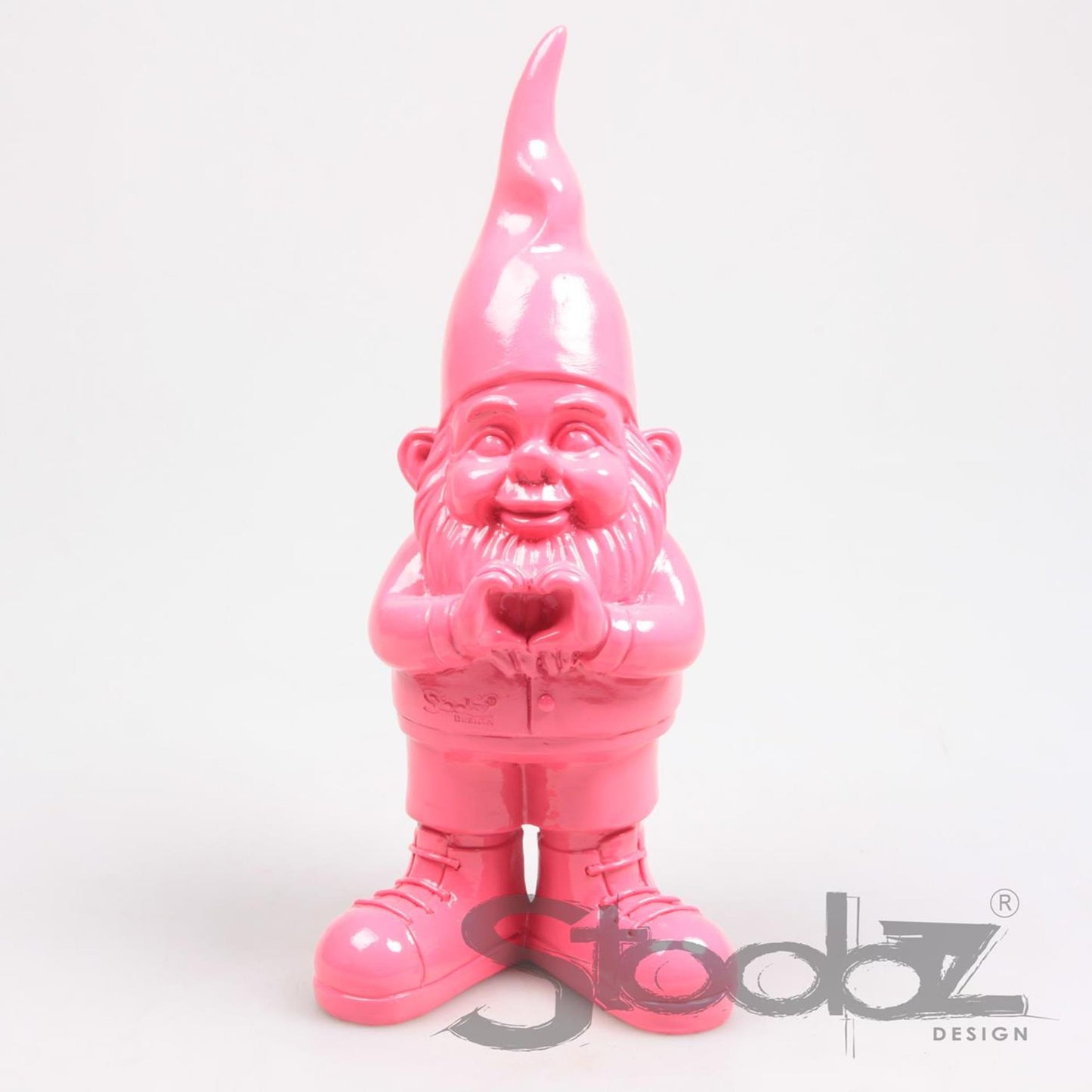 Stoobz nain coeur fuchsia 29,5cm