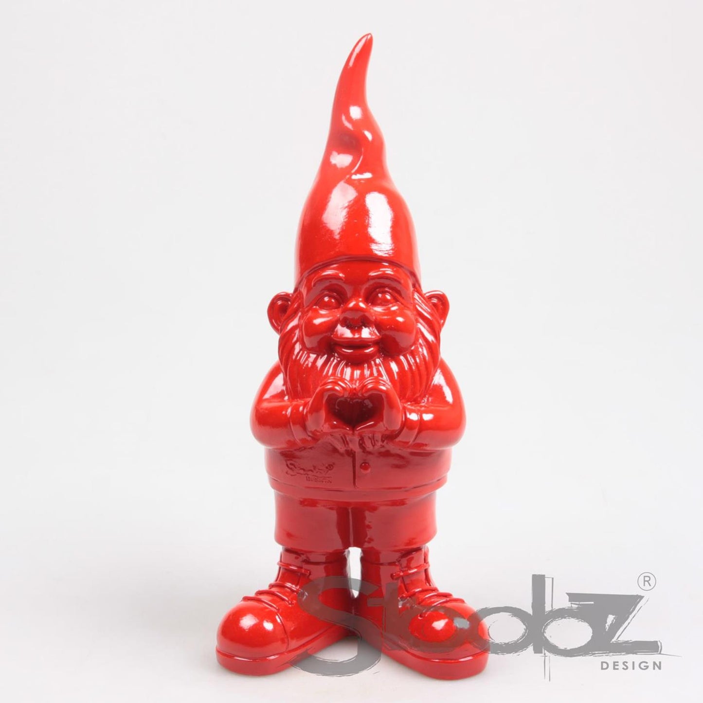 Stoobz gnome coeur rouge 29,5cm