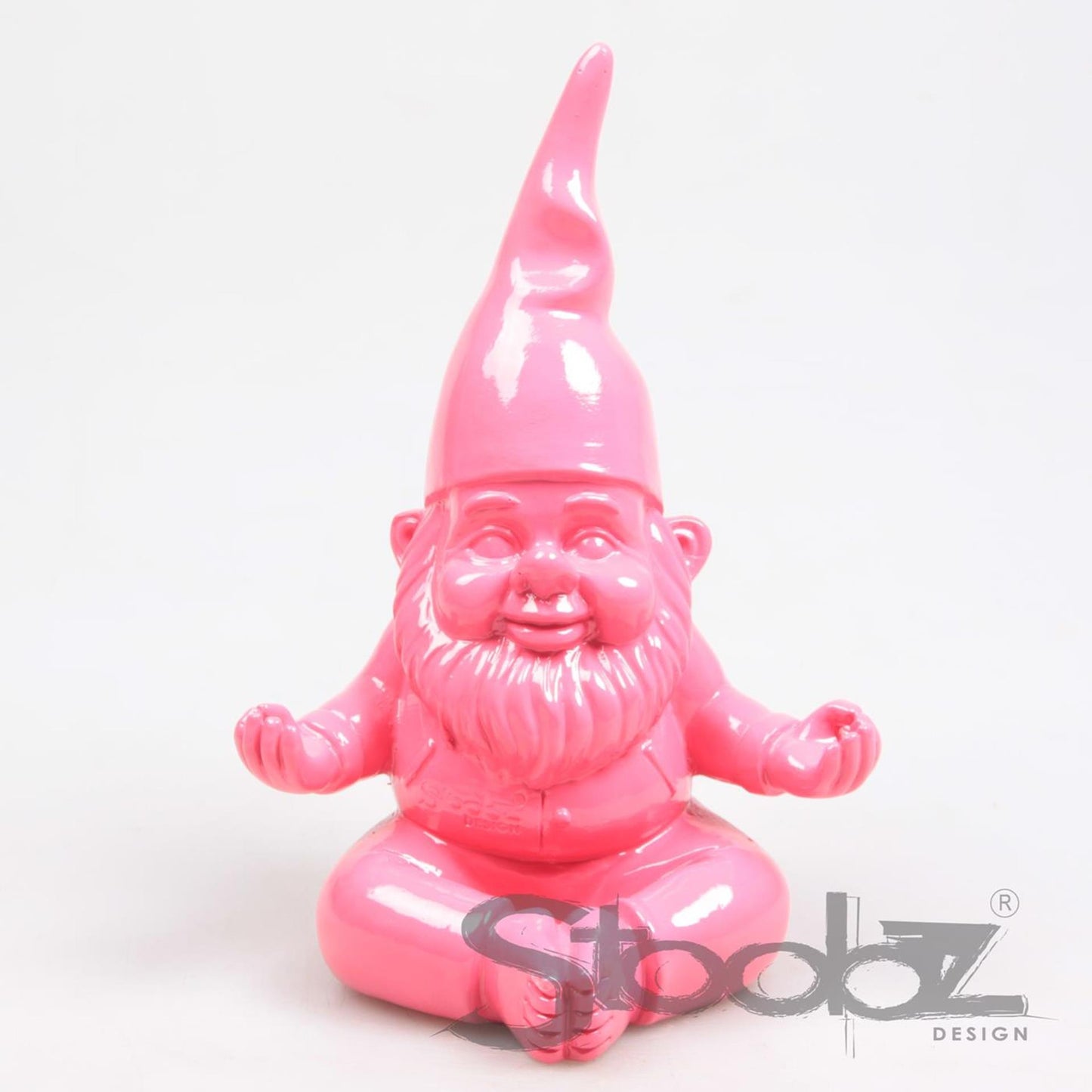 Stoobz gnome yoga fuchsia 20cm