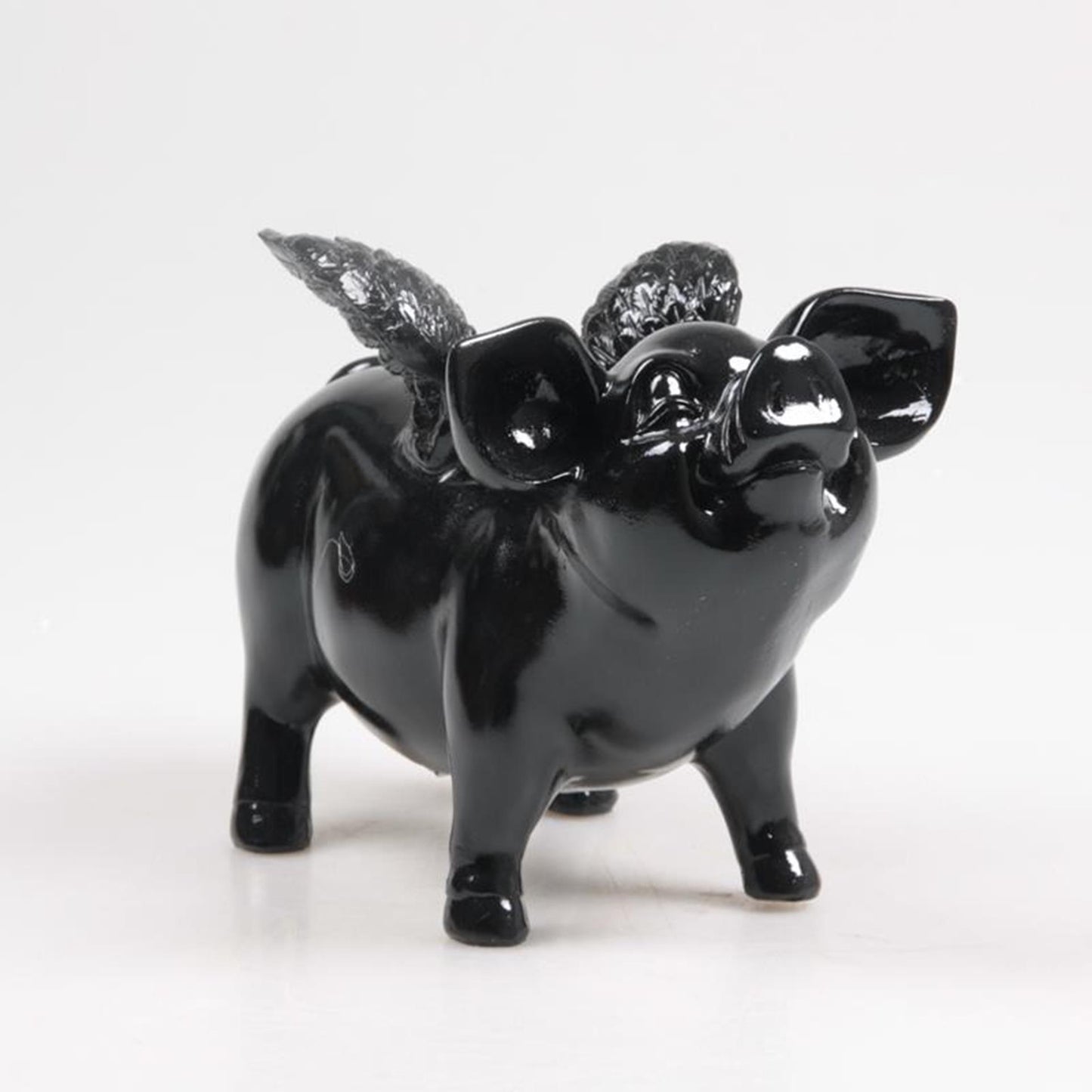 Stoobz design Tirelire Stoobz avec ailes noir