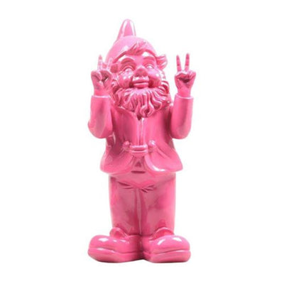Stoobz design stoobz gnome paix fuchsia 13x11x31cm