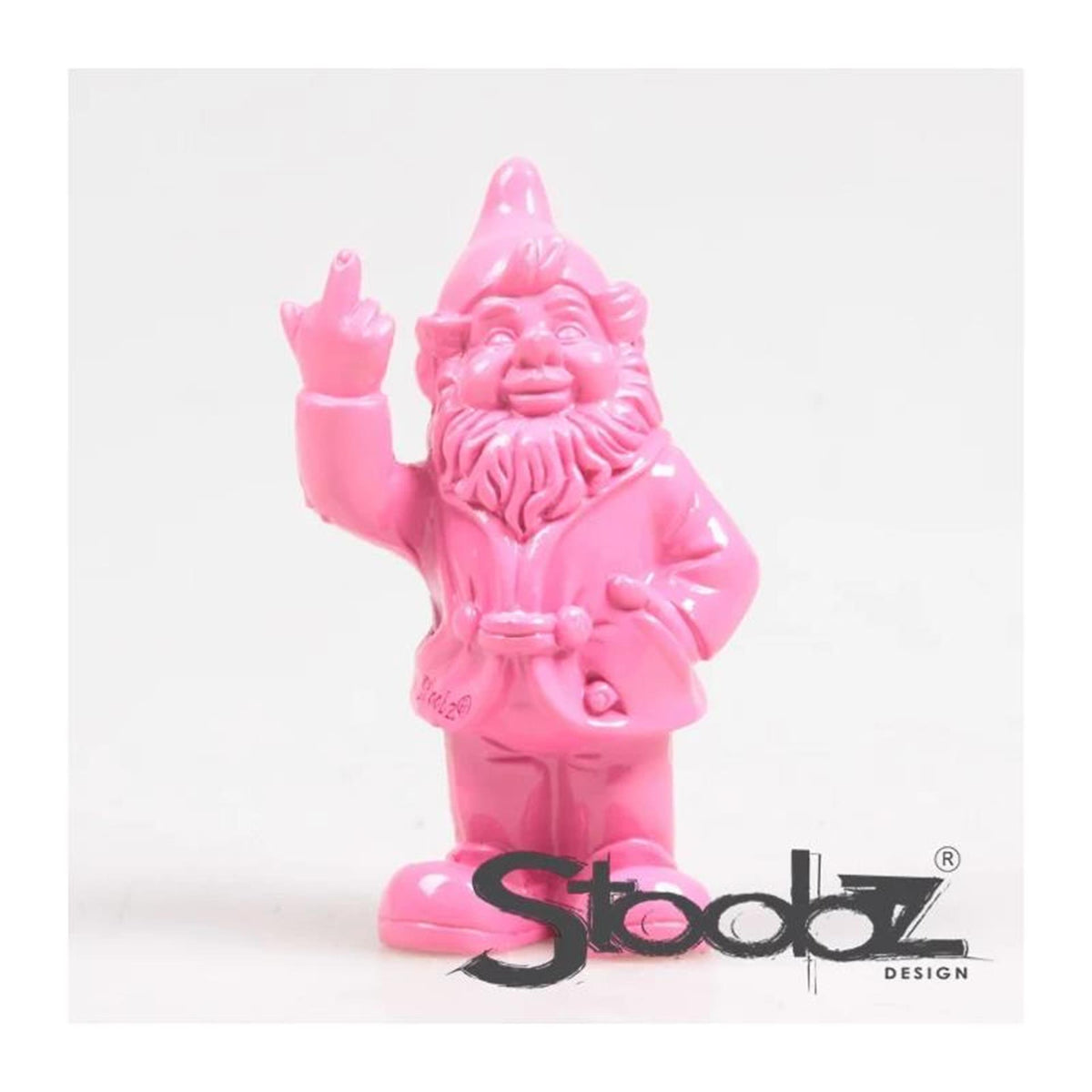 Stoobz design stoobz gnome va te faire foutre fuchsia 10cm