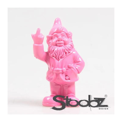 Stoobz design stoobz gnome va te faire foutre fuchsia 10cm