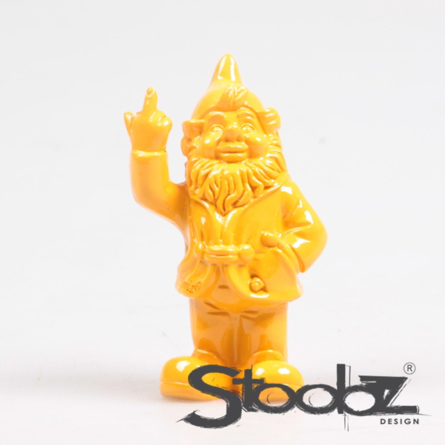 Stoobz gnome va te faire foutre jaune 10cm