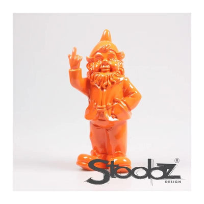 Stoobz design stoobz gnome va te faire foutre orange 10cm
