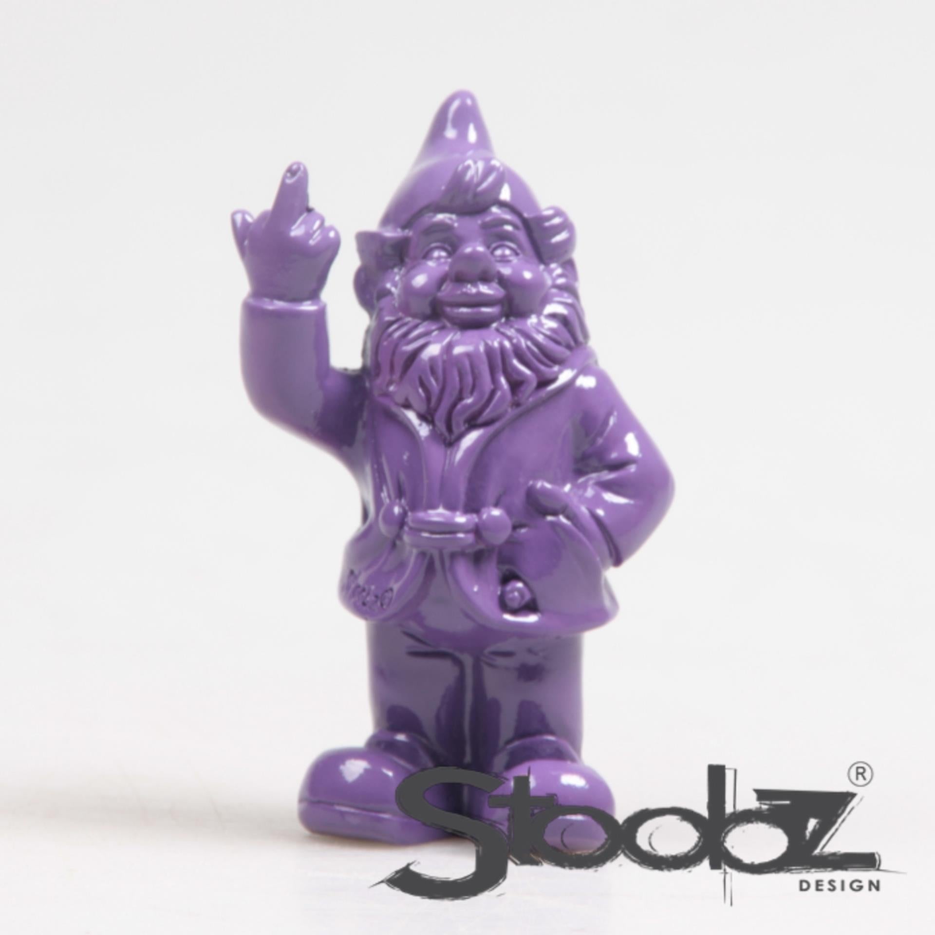 Stoobz gnome va te faire foutre violet 10cm