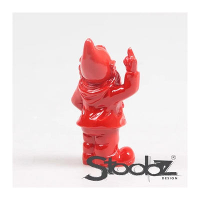 Stoobz design stoobz gnome va te faire foutre rouge 10cm