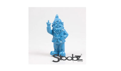 Stoobz design stoobz gnome va te faire foutre bleu 20cm