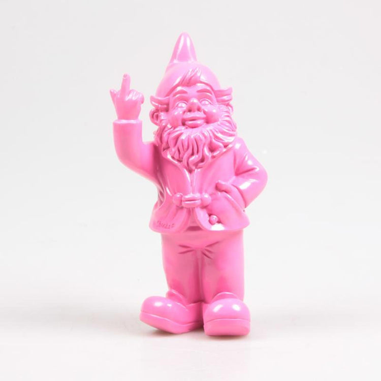 Stoobz design stoobz gnome va te faire foutre fuchsia 20cm