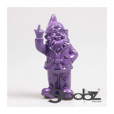 Stoobz design stoobz gnome va te faire foutre violet 20cm