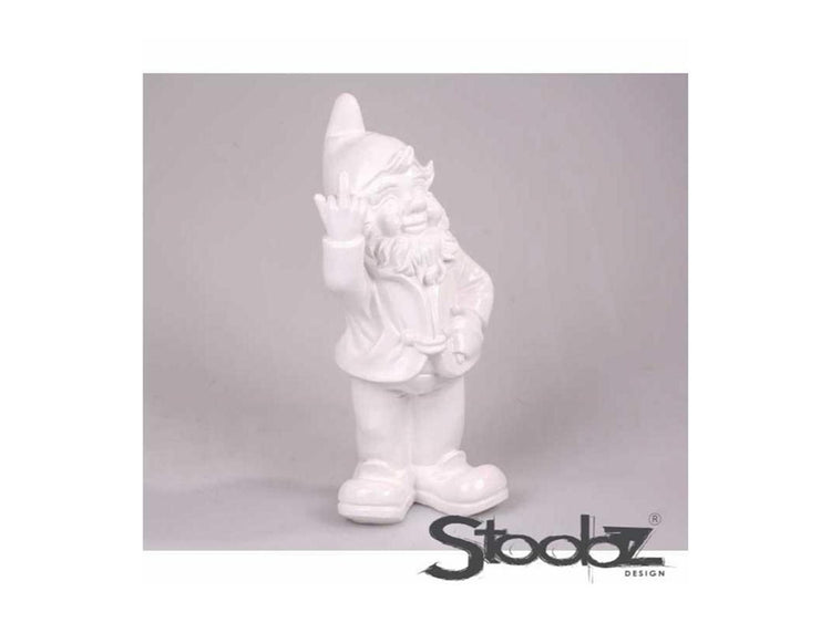 Stoobz design stoobz gnome va te faire foutre blanc 20cm