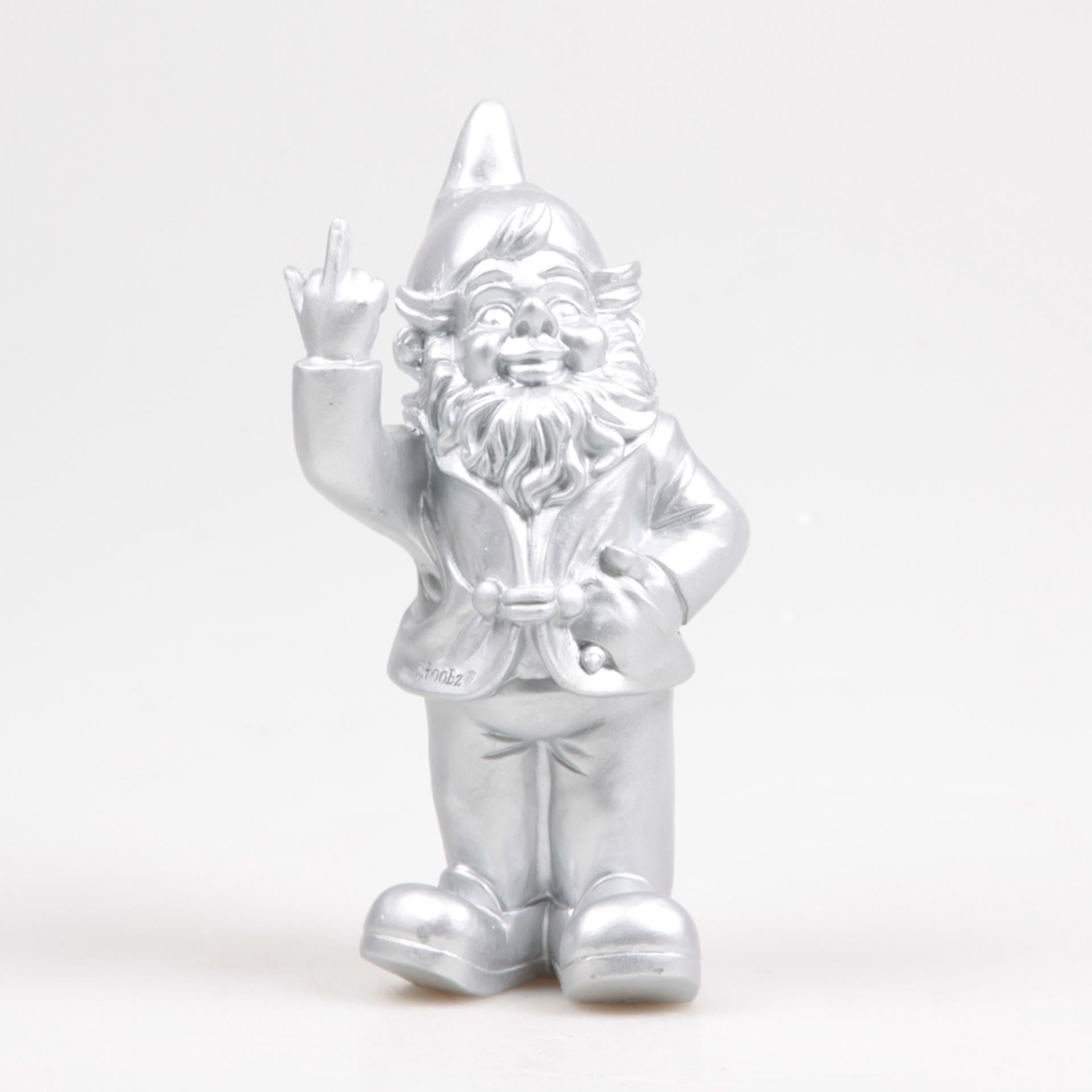 Stoobz design stoobz gnome va te faire foutre argent 20cm