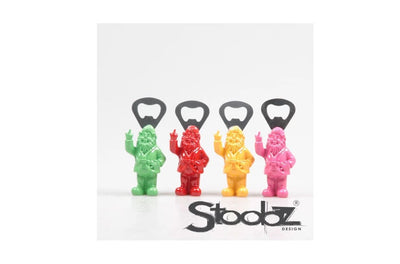 Stoobz design stoobz gnome f*ck you décapsuleur 8cm