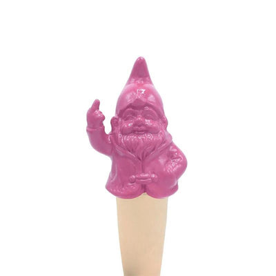 Compte-gouttes d'eau design Stoobz va te faire foutre gnome rose