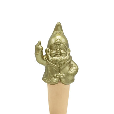 Compte-gouttes d'eau design Stoobz va te faire foutre gnome or