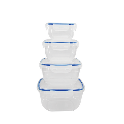 Schäfer récipients pour aliments frais bleu, set de 4 pièces