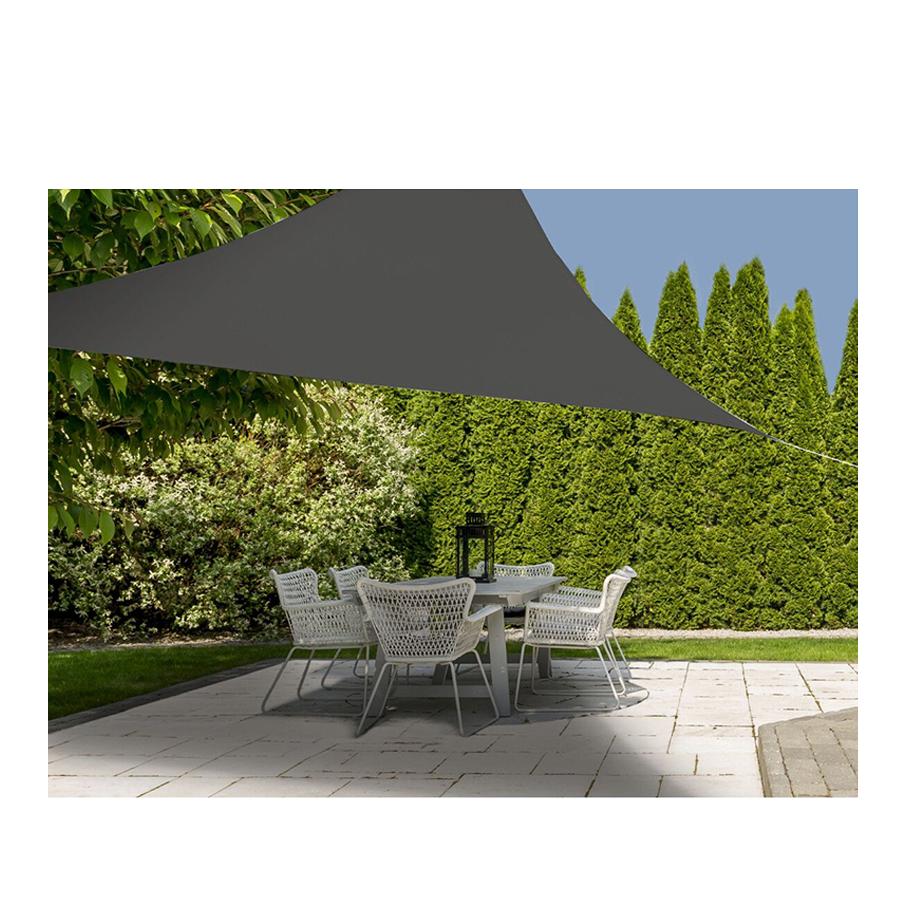 Progarden Progarden Shade Tissu Triangle 3x3x3 M Gris foncé