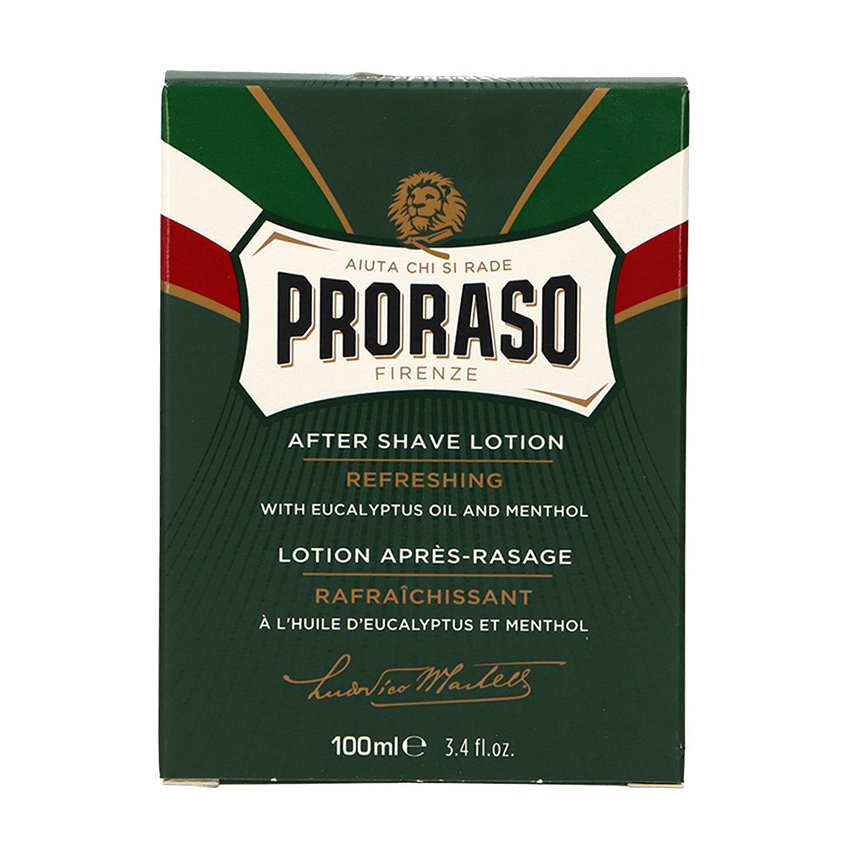 Proraso Proraso après-rasage lotion eucalyptus 100ml