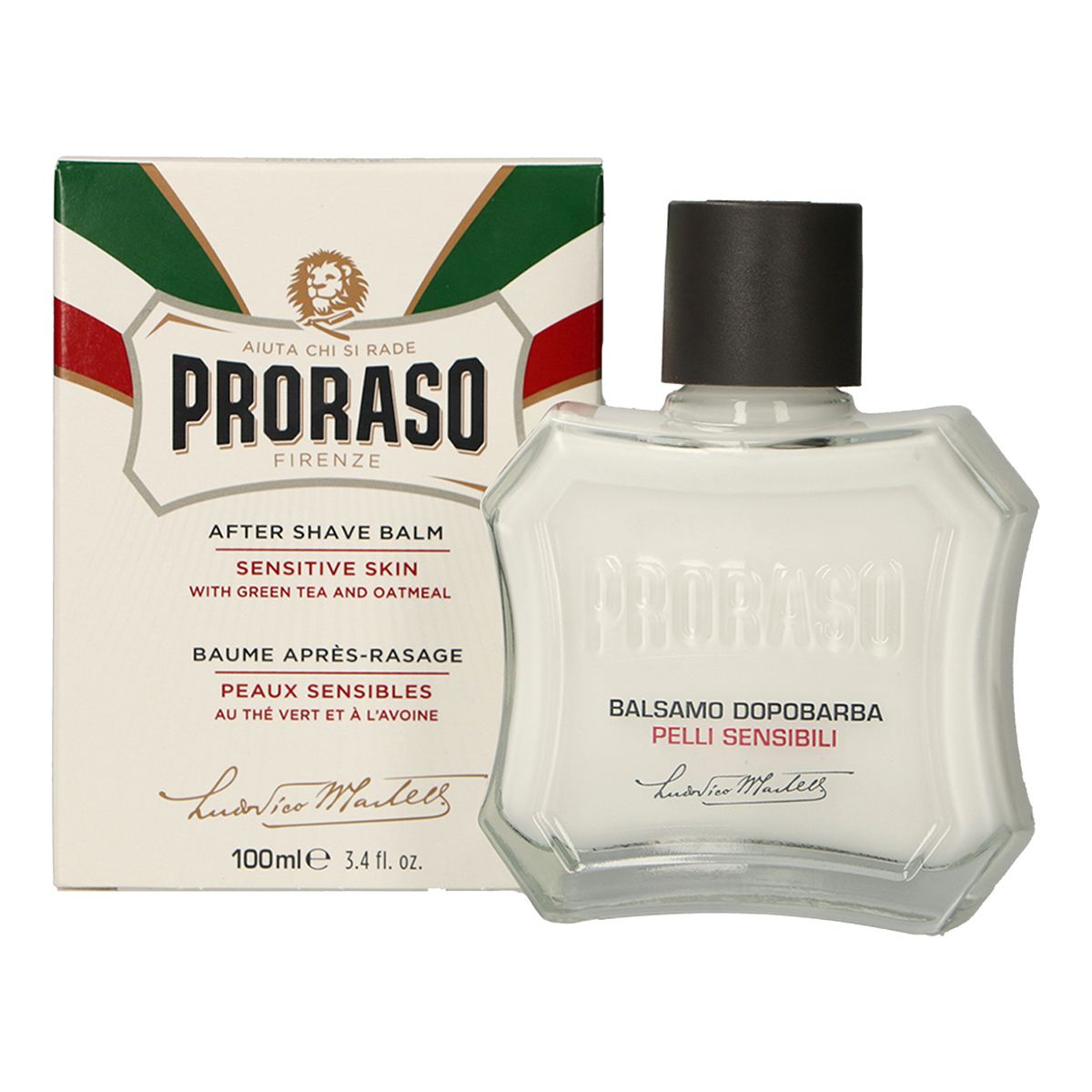 Proraso Proraso Baume après-rasage Thé vert liquide 100 ml