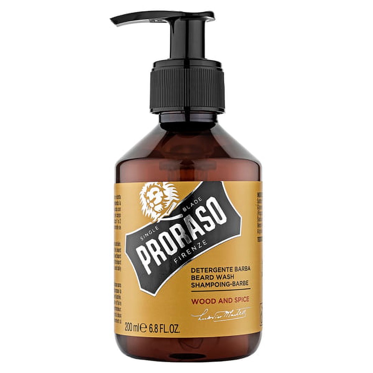 Proraso proraso barbe lavage en bois d'épices 200 ml