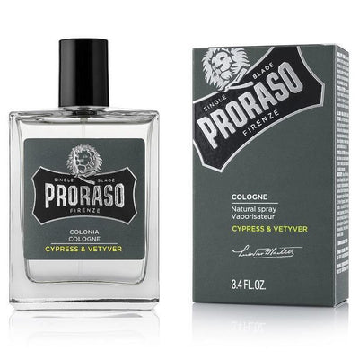 Proraso eau de Cologne spray naturel cyprès vétyver 100ml