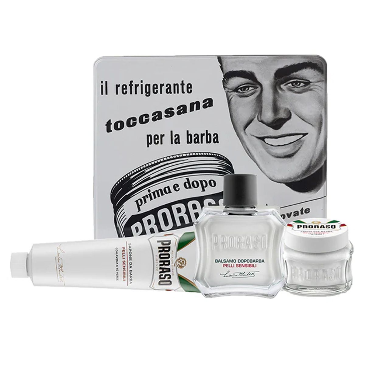 Coffret cadeau rasage Proraso thé vert sensible
