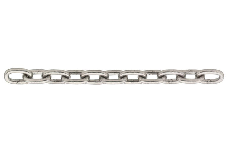 Chaîne 5mm maillon court en acier inoxydable 316