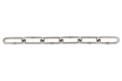 Chaîne maillon long 3mm en acier inoxydable 316