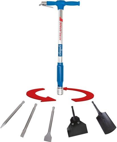 Scheppach aero 2 spade outil pneumatique 5 en 1 - 5909601900