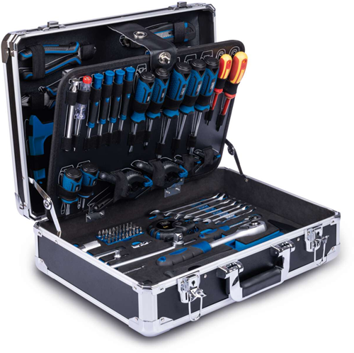 Scheppach mallette à outils remplie TB200 141 pièces - 5909330900