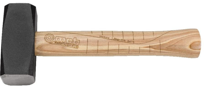 Marteau de poing Peddinghaus 3000gr. manche en noyer, longueur 600 mm - 5293033000 - 5293033000