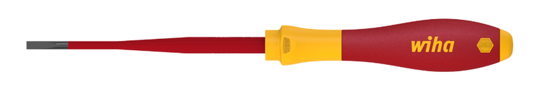 Tournevis Wiha | largeur de coupe 6,5 mm | longueur de la lame 150 mm | vde isolé | 1 pièce - 35392 35392