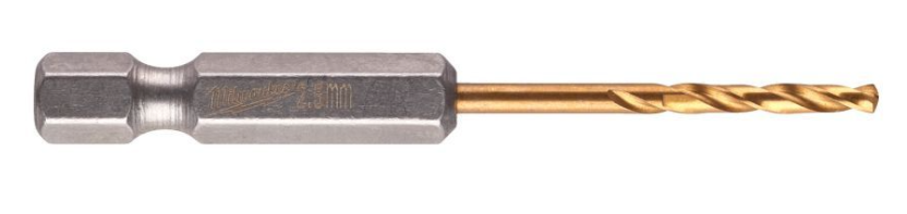 Accessoires Milwaukee perceuse à métal onde de choc hss-g ti. 2,5 mm -2 pièces - 48894704